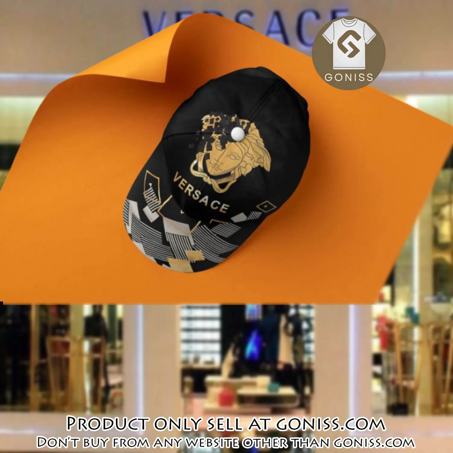 Versace luxury cap print 3d trending cap ctc1137 gn5629264